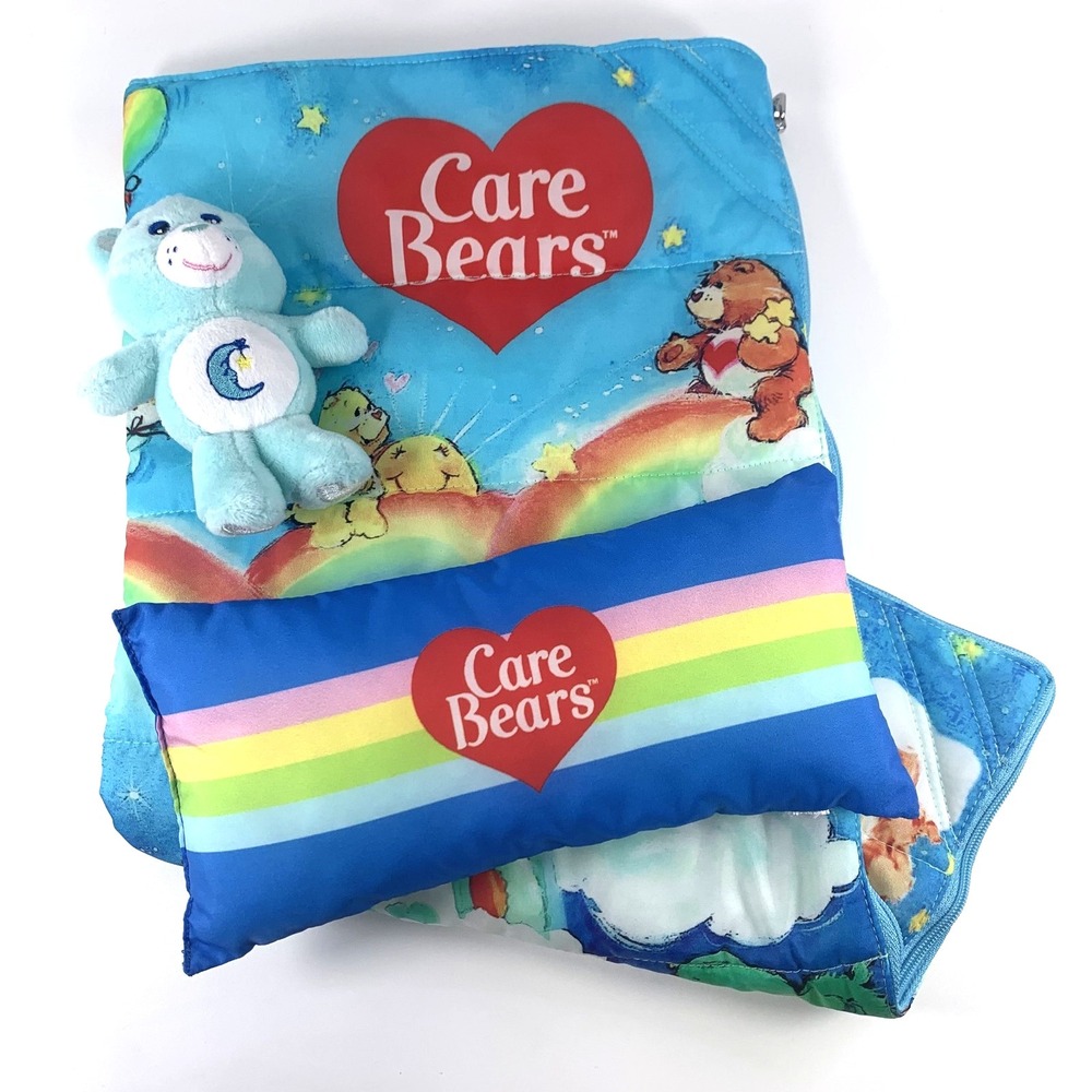 American Girl Courtney Care Bears Sleeping Bag Set Retired Doll Accessory